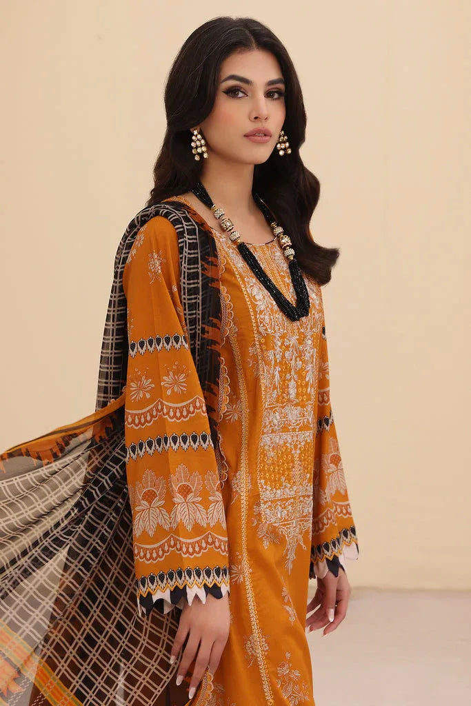 Charizma | Naranji Embroidered Lawn 24 | CN4-001 - Aqsa Fabrics