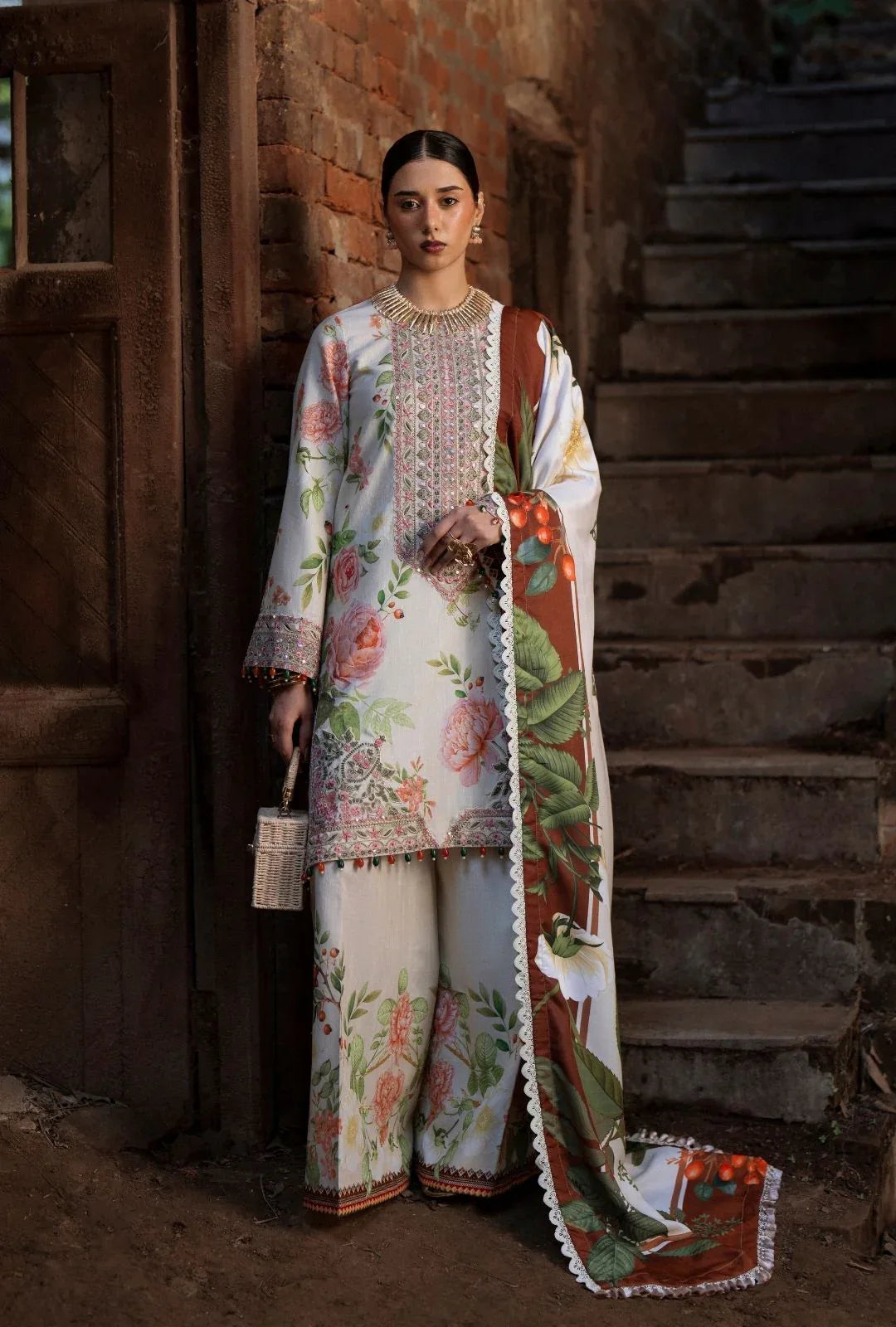 AJR Couture | Sard Sham | Zaib - Aqsa Fabrics