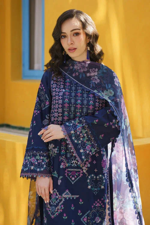 Baroque | Luxury Pret 24 | LAWN UF-570 - Aqsa Fabrics