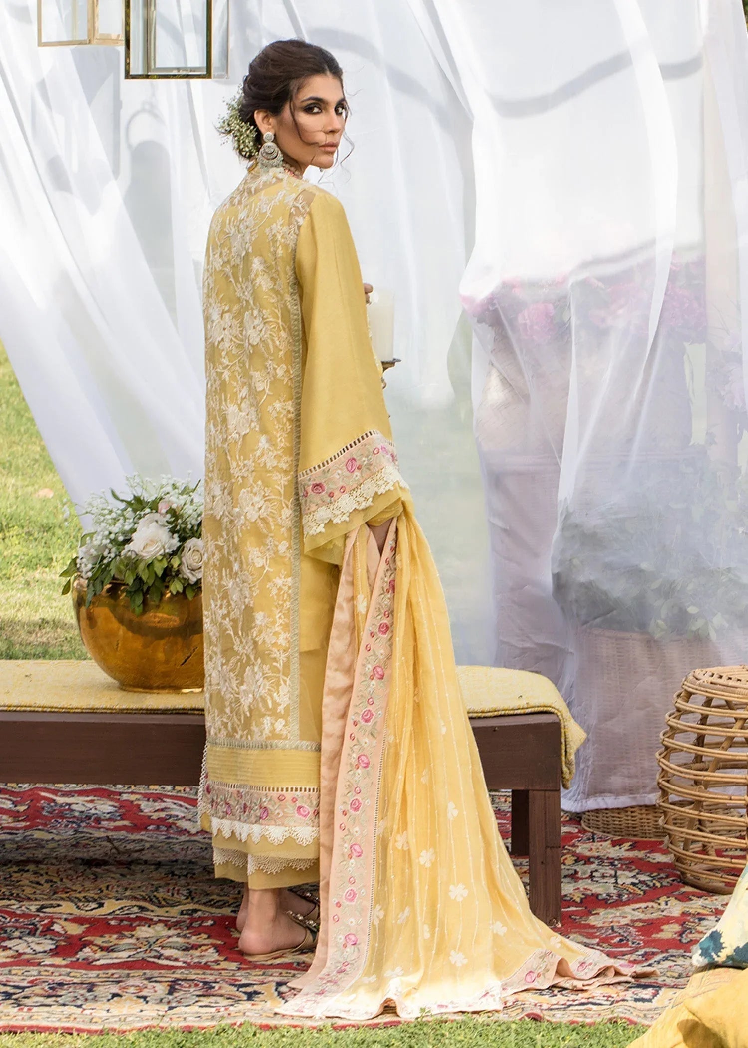 Saira Shakira | Luxury Pret | Sunshine - Aqsa Fabrics