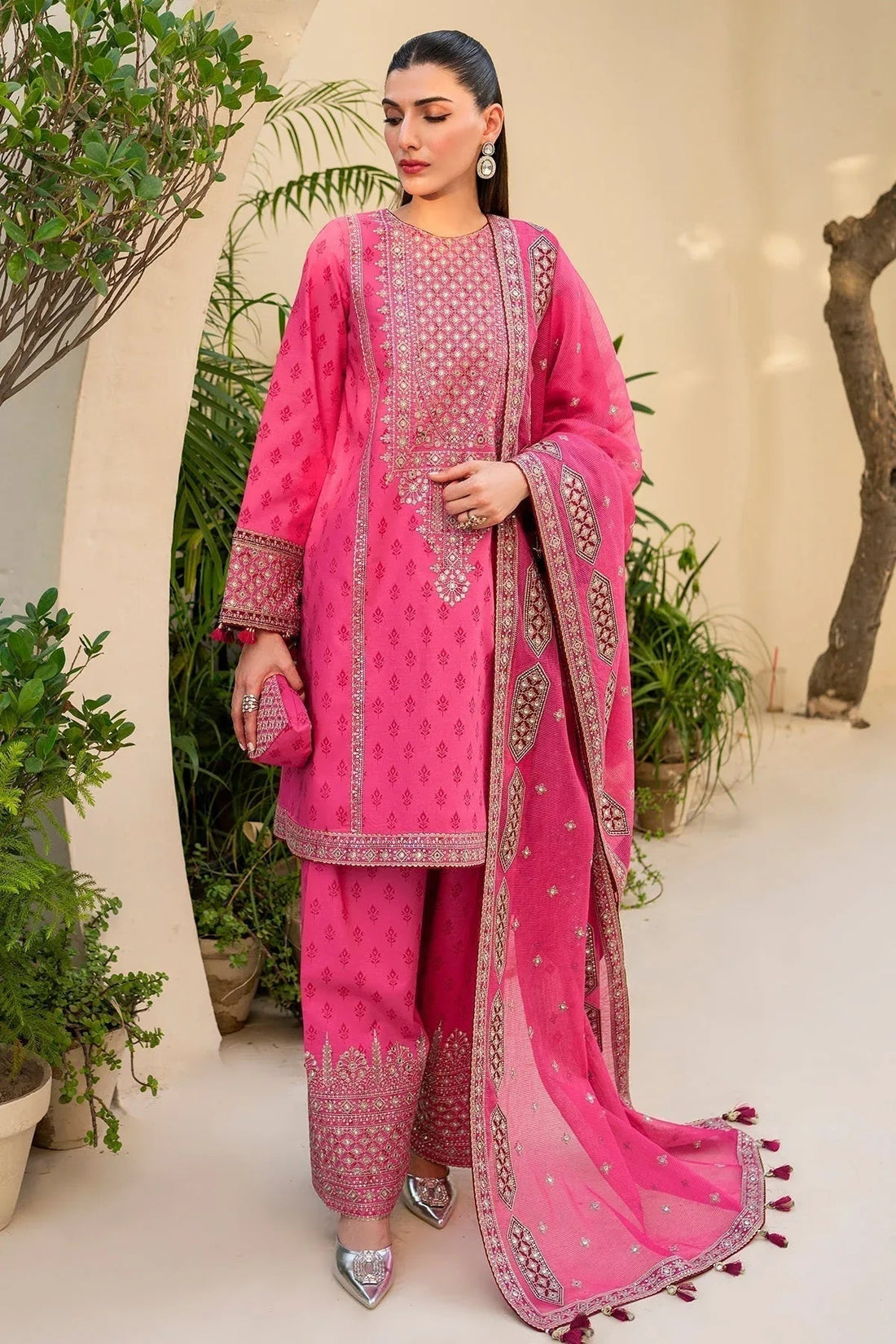 Jazmin | Irish Lawn SS 24 | D3 - Aqsa Fabrics