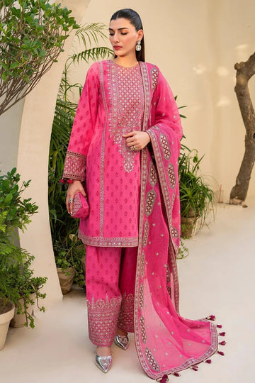 Jazmin | Irish Lawn SS 24 | D3 - Aqsa Fabrics