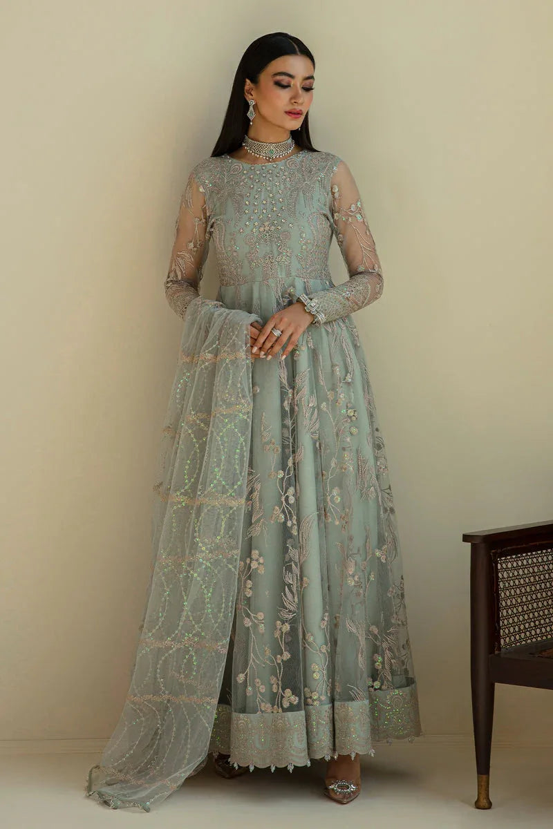 Baroque | Luxury Pret 24 | NET UF-627 - Aqsa Fabrics