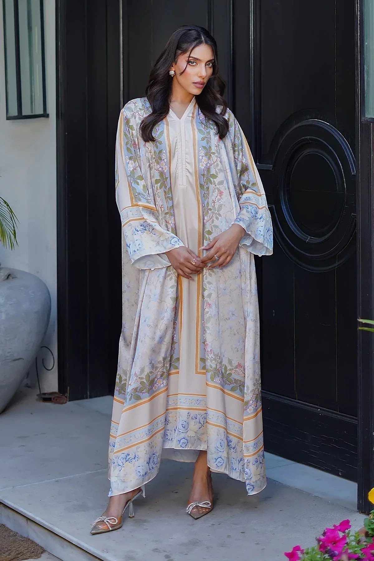 Erum Khan | Nue 25 | Sand Dune - Aqsa Fabrics
