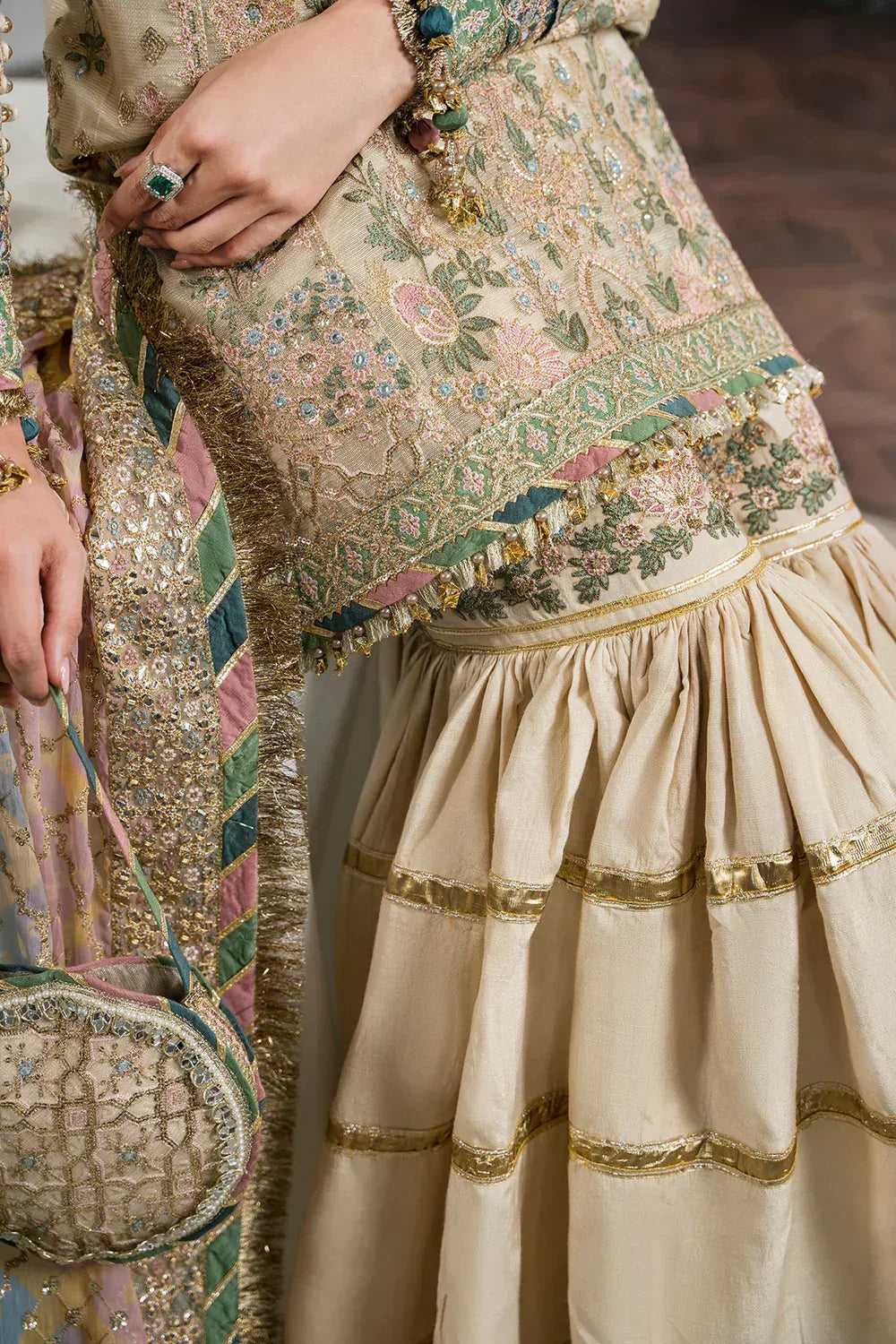 Baroque | Chantelle Embroidered Collection | CH12-04 - Aqsa Fabrics