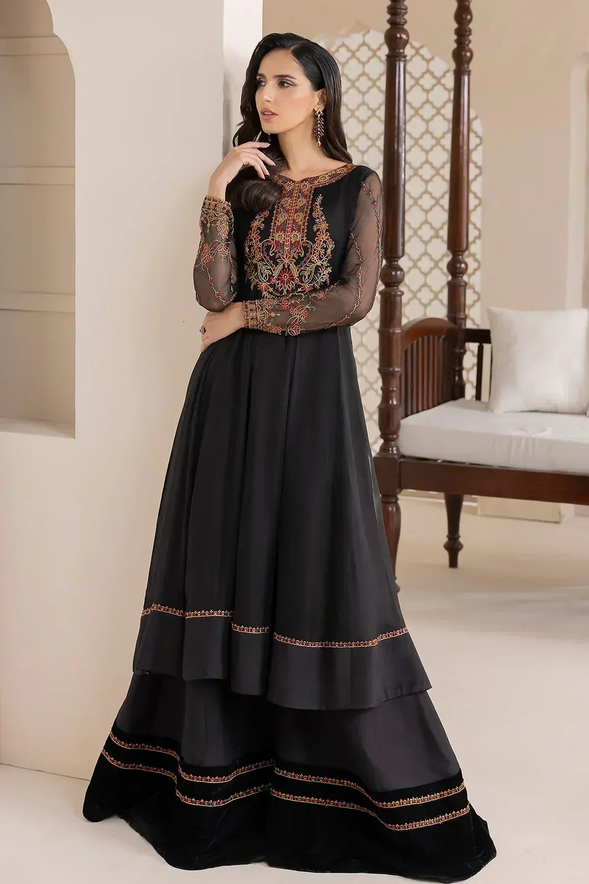 Baroque | Formals Collection | UF-417 - Aqsa Fabrics