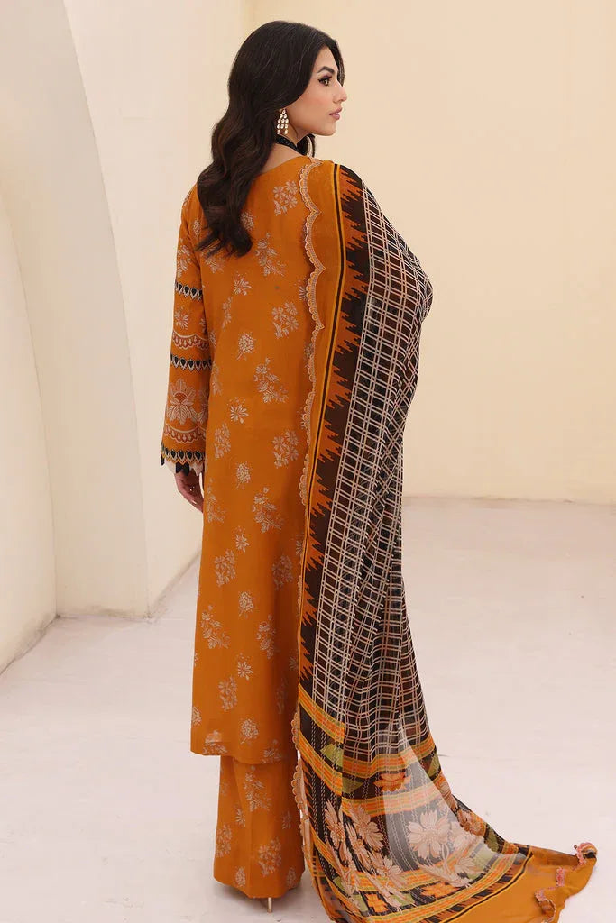 Charizma | Naranji Embroidered Lawn 24 | CN4-001 - Aqsa Fabrics