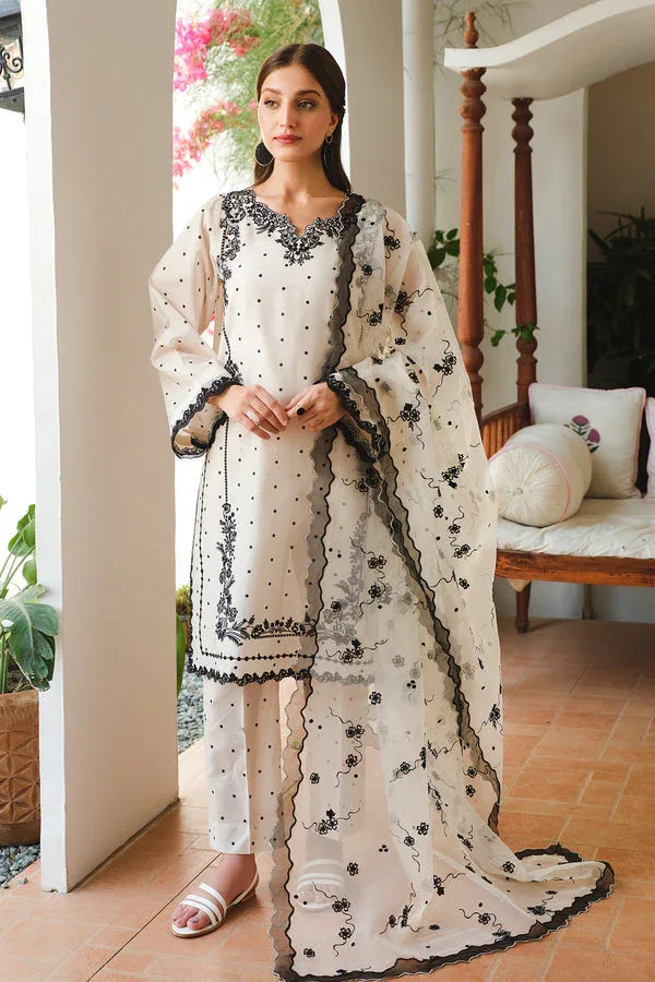 Baroque | Luxury Pret 24 | LAWN UF-649 - Aqsa Fabrics