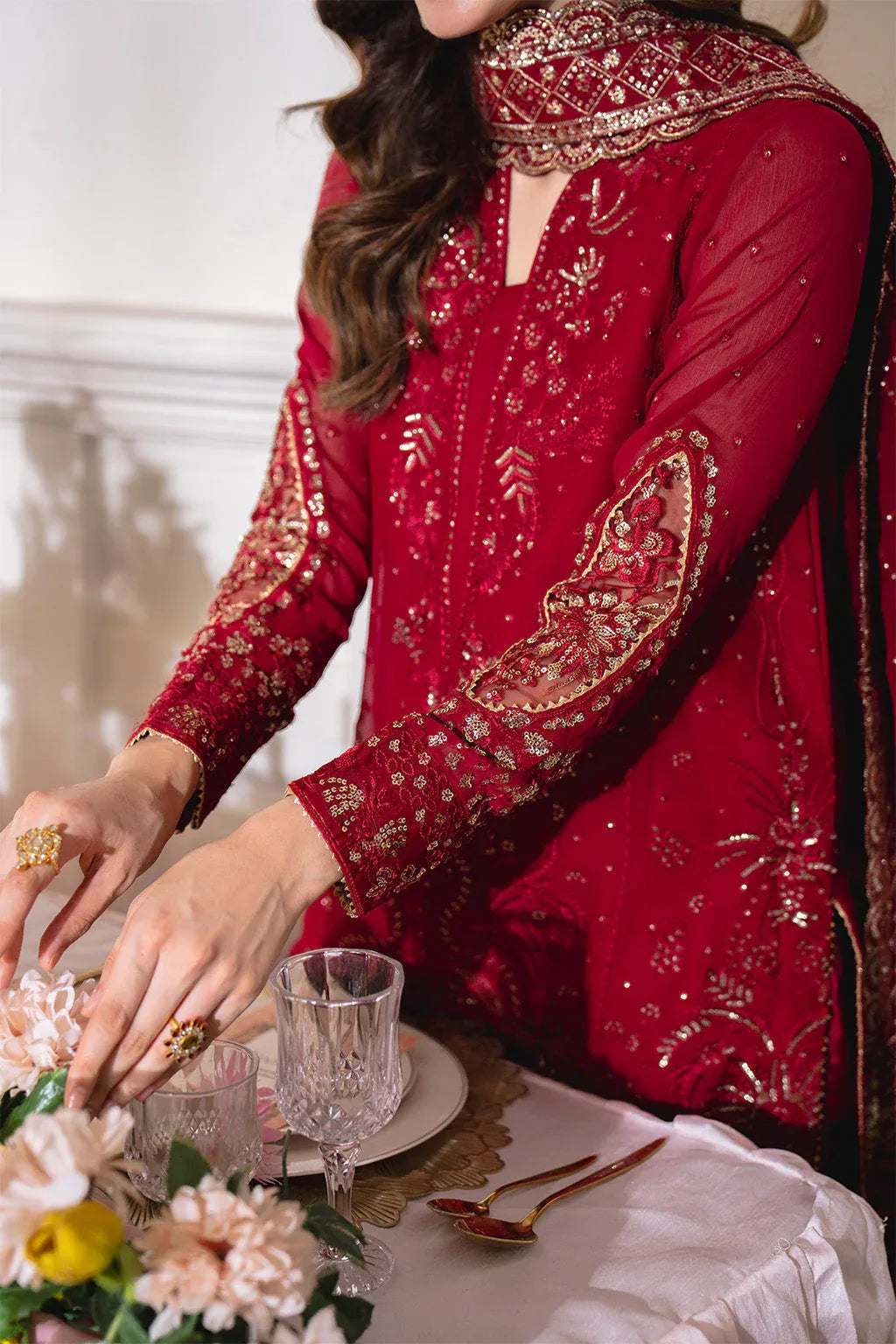 Neeshay | Dastaan Formals 25 | Gulzaib - Aqsa Fabrics