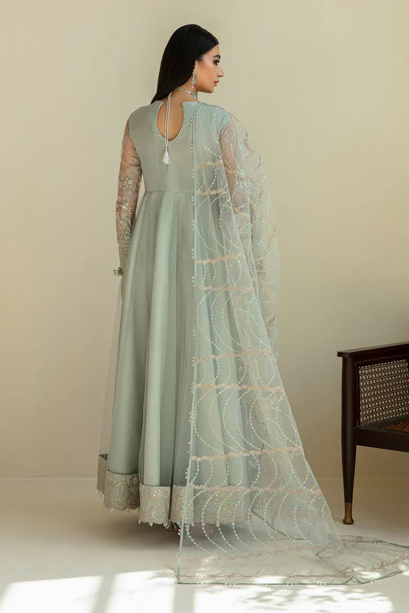 Baroque | Luxury Pret 24 | NET UF-627 - Aqsa Fabrics