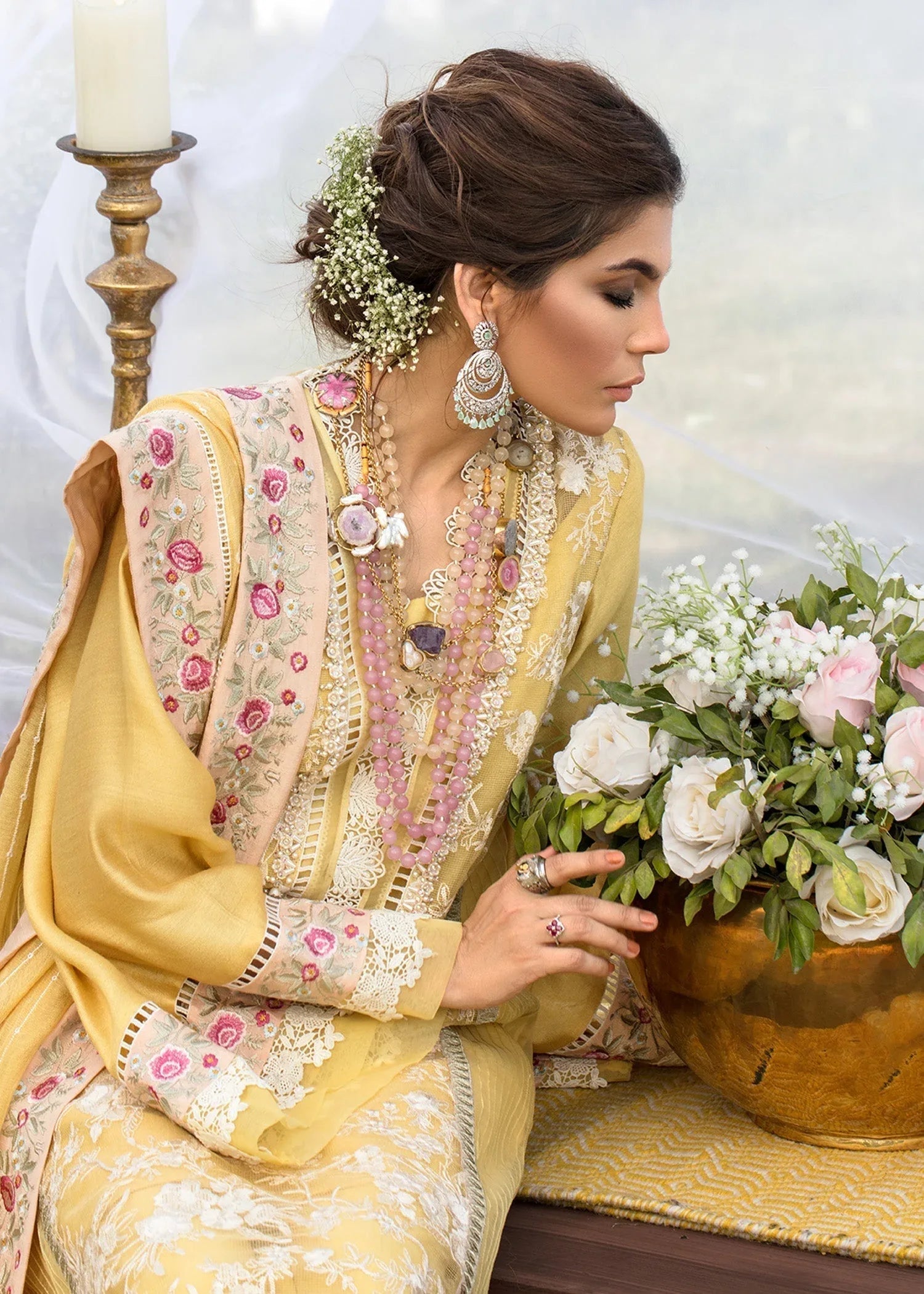 Saira Shakira | Luxury Pret | Sunshine - Aqsa Fabrics