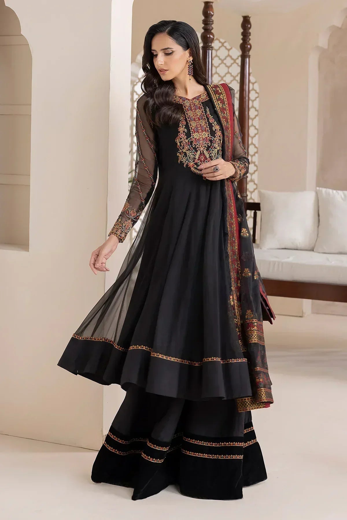 Baroque | Formals Collection | UF-417 - Aqsa Fabrics