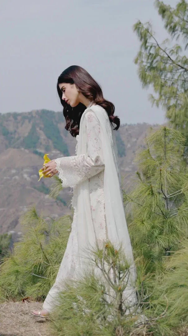 Qalamkar | Qlinekari Lawn | DC-13 Miri - Aqsa Fabrics