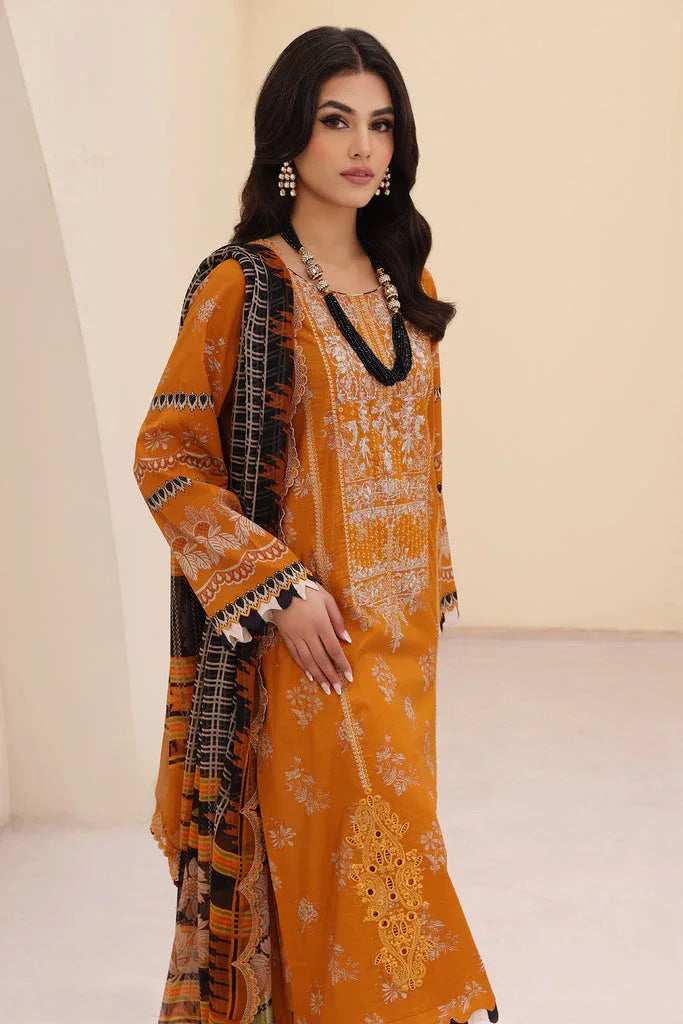 Charizma | Naranji Embroidered Lawn 24 | CN4-001 - Aqsa Fabrics
