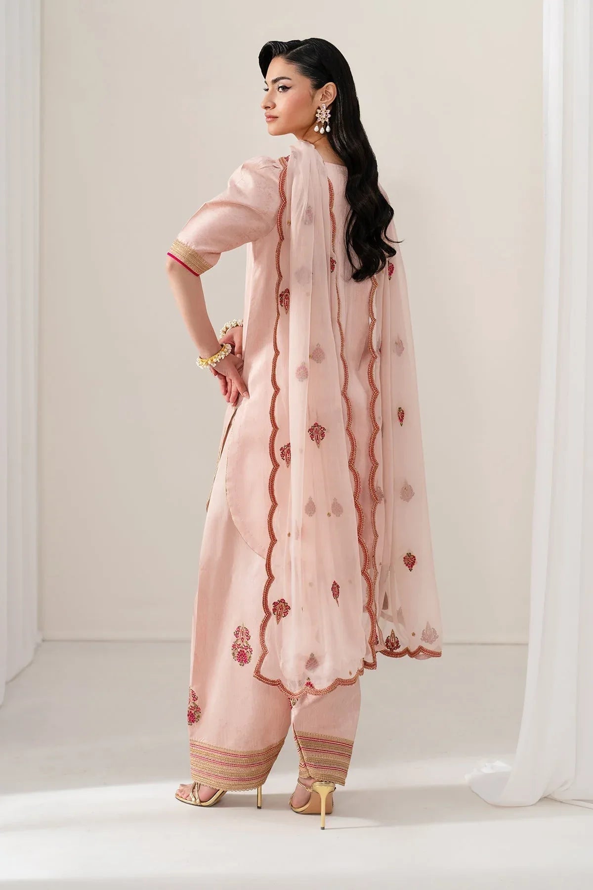 Baroque | Formal Collection | UF-4136 - Aqsa Fabrics