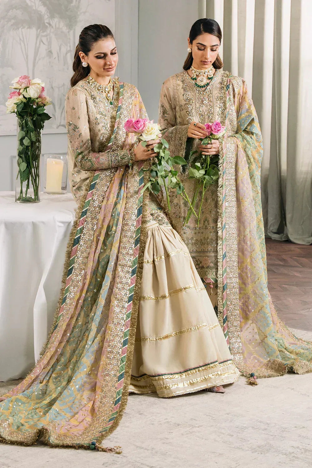 Baroque | Chantelle Embroidered Collection | CH12-04 - Aqsa Fabrics