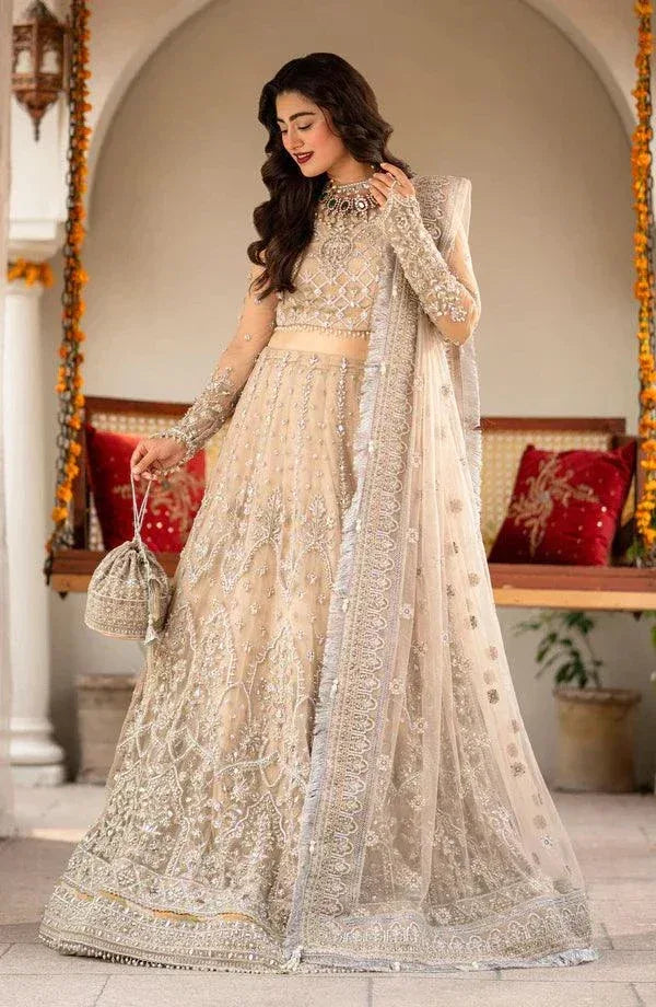 Eleshia | Zarin Wedding Formals 23 | Elayane - Aqsa Fabrics