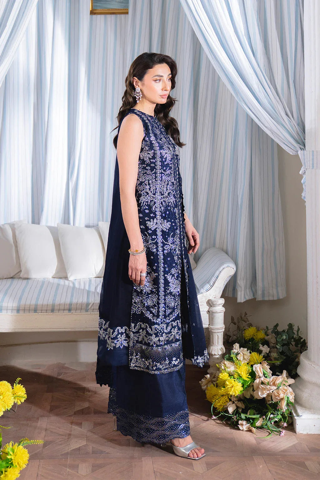 Neeshay | Dastaan Formals 25 | Neelisha - Aqsa Fabrics