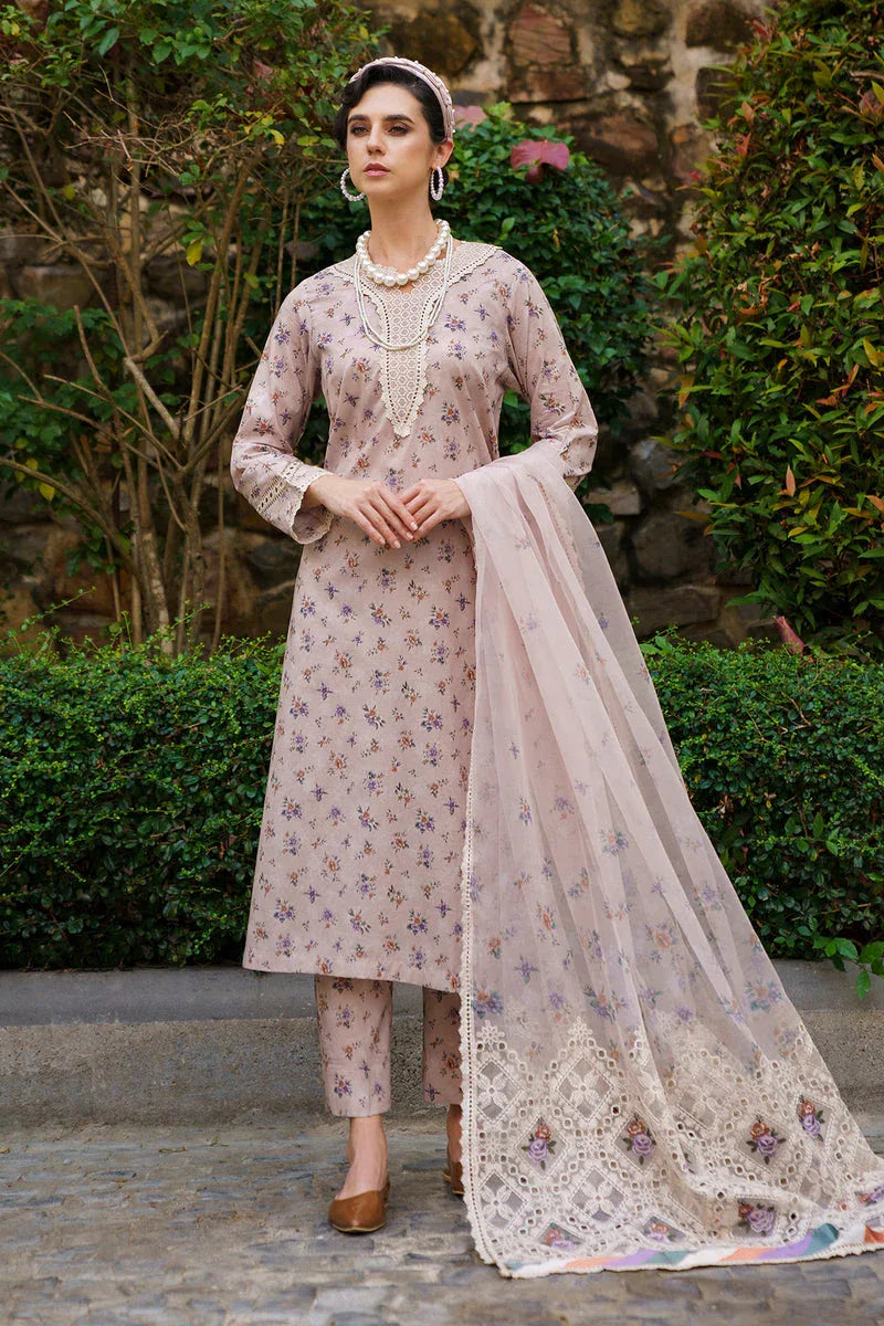 Baroque | Luxury Pret 24 | LAWN UF-590 - Aqsa Fabrics