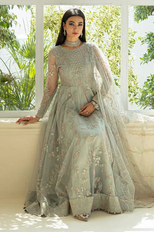 Baroque | Luxury Pret 24 | NET UF-627 - Aqsa Fabrics