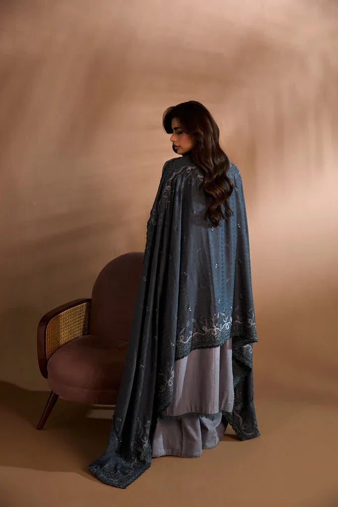 Sobia Nazir | Winter Shawl 25 | Design 5B - Aqsa Fabrics