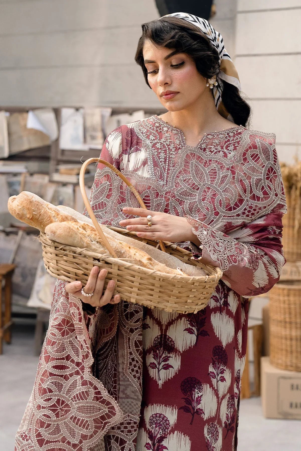 Nureh | Glam Girl Lawn | GL-20 - Aqsa Fabrics