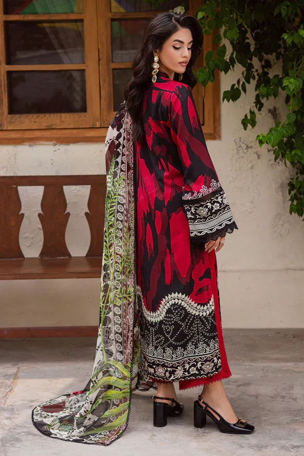 Nureh | Signature Printed Linen | SP-169 - Aqsa Fabrics