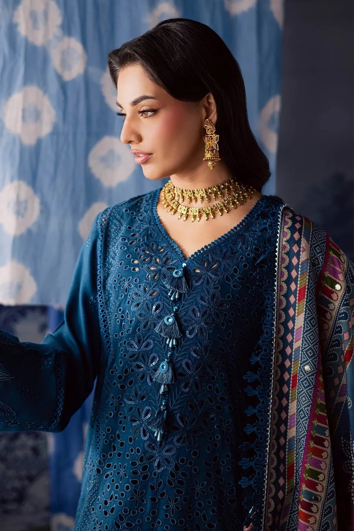Nureh | Bazaar Luxe 25 | NE-206 - Aqsa Fabrics