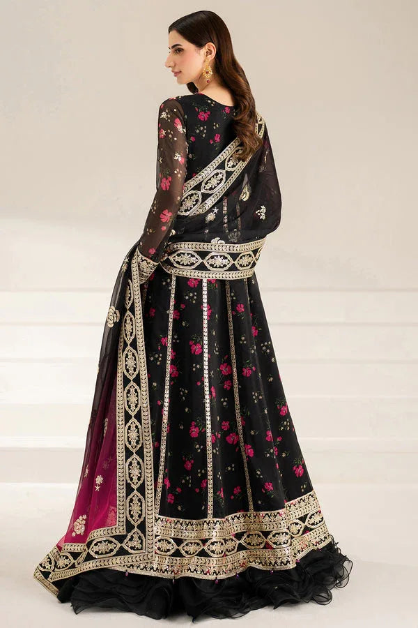 Farasha | Fiorella Formals | Fuchsia Night - Aqsa Fabrics