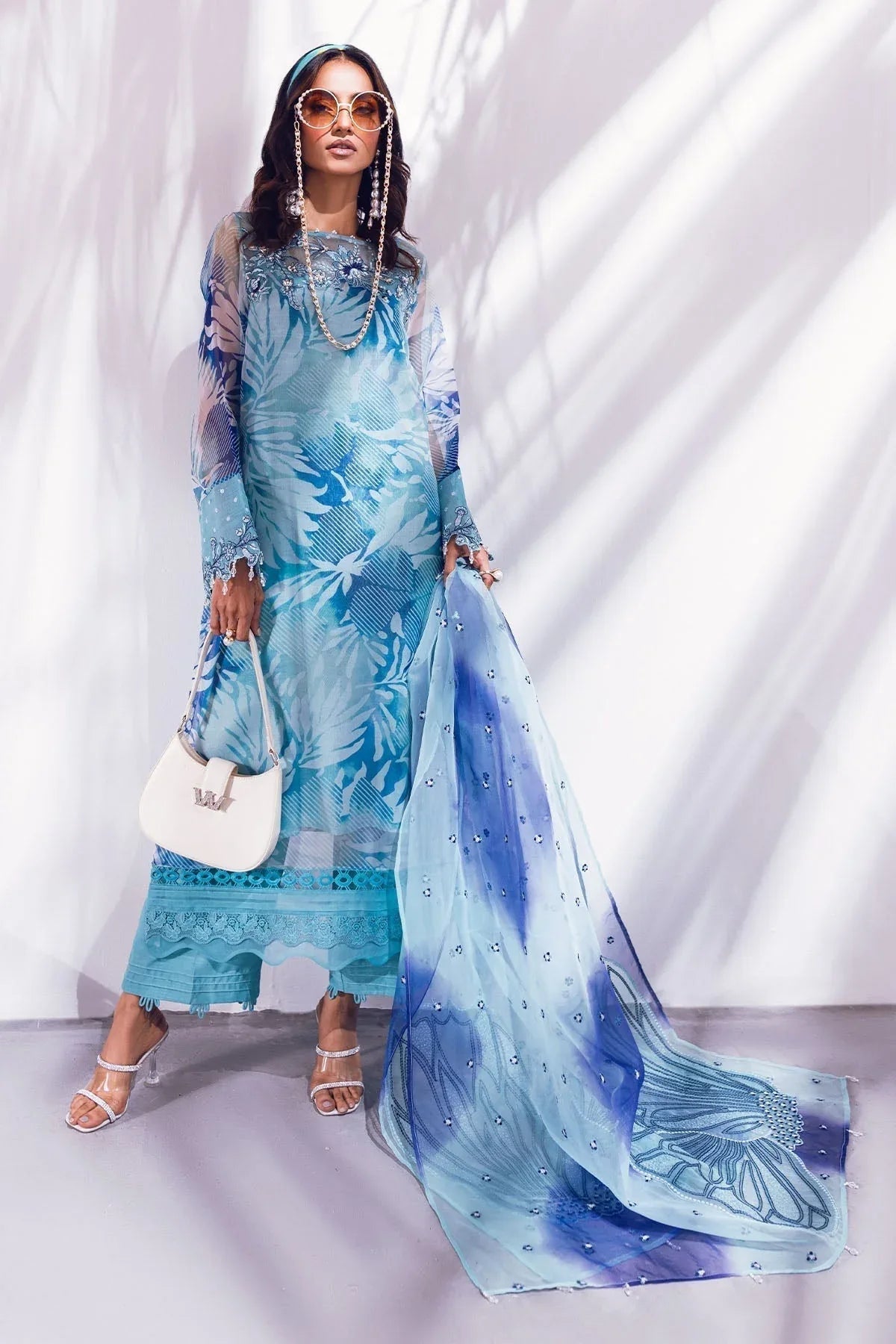 Nureh | Ballerina Formals | COSMOS - Aqsa Fabrics