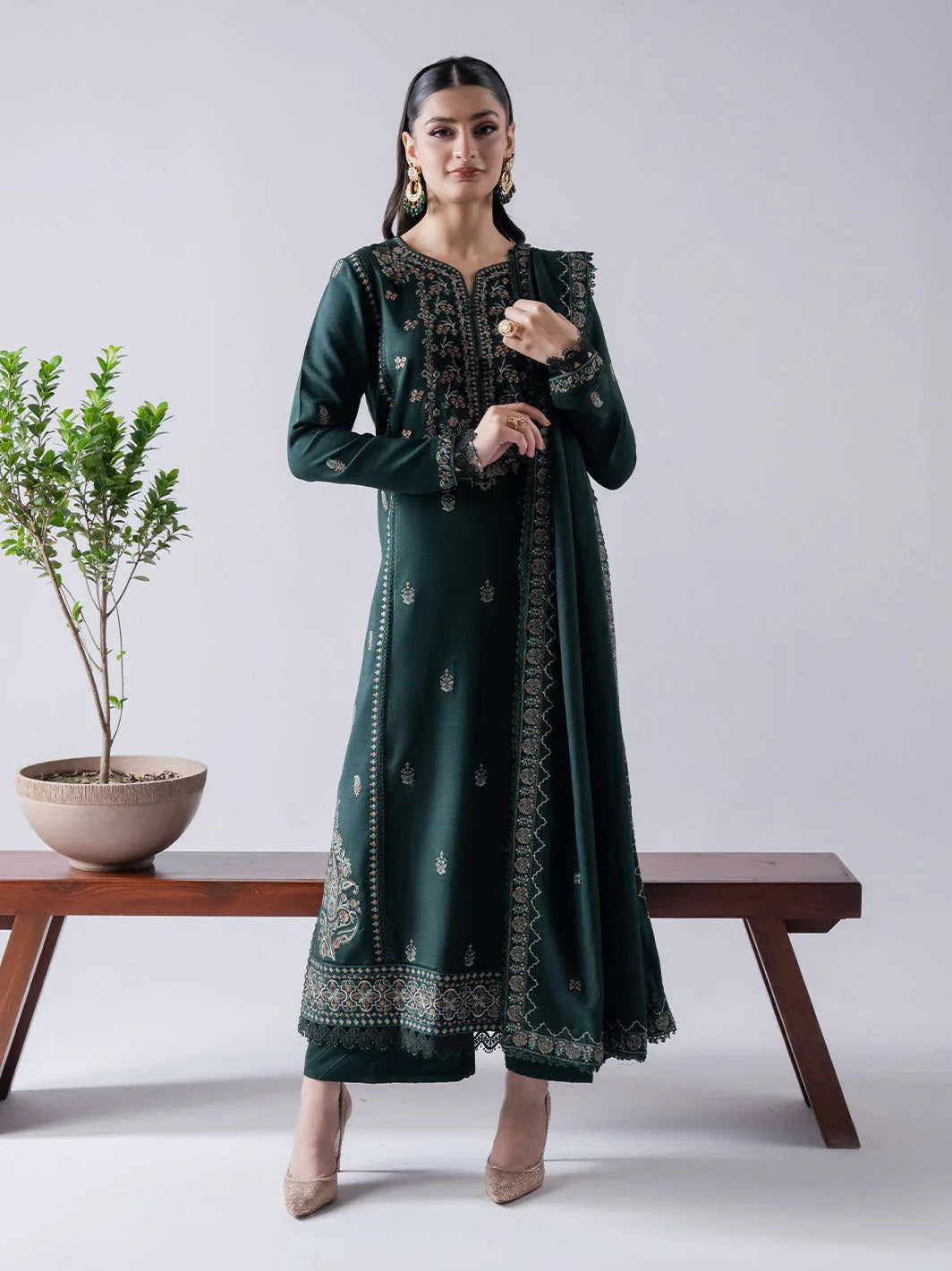 Faiza Faisal | Winter Edit 2024 | AVA - Aqsa Fabrics