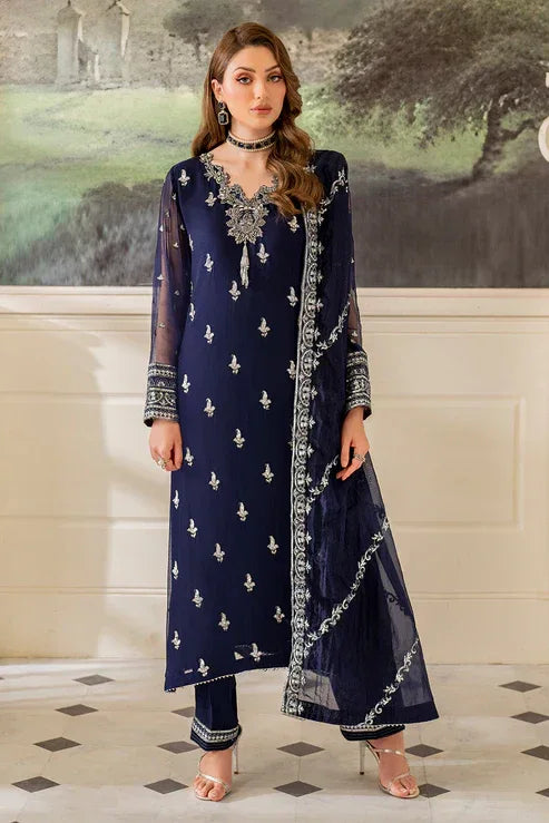 Declare | Chiffon Luxe | LUNE LFP-1110 - Aqsa Fabrics