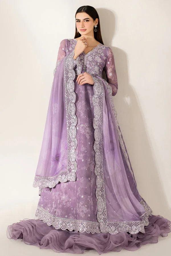 Farasha | Fiorella Formals | Violet Dreams - Aqsa Fabrics