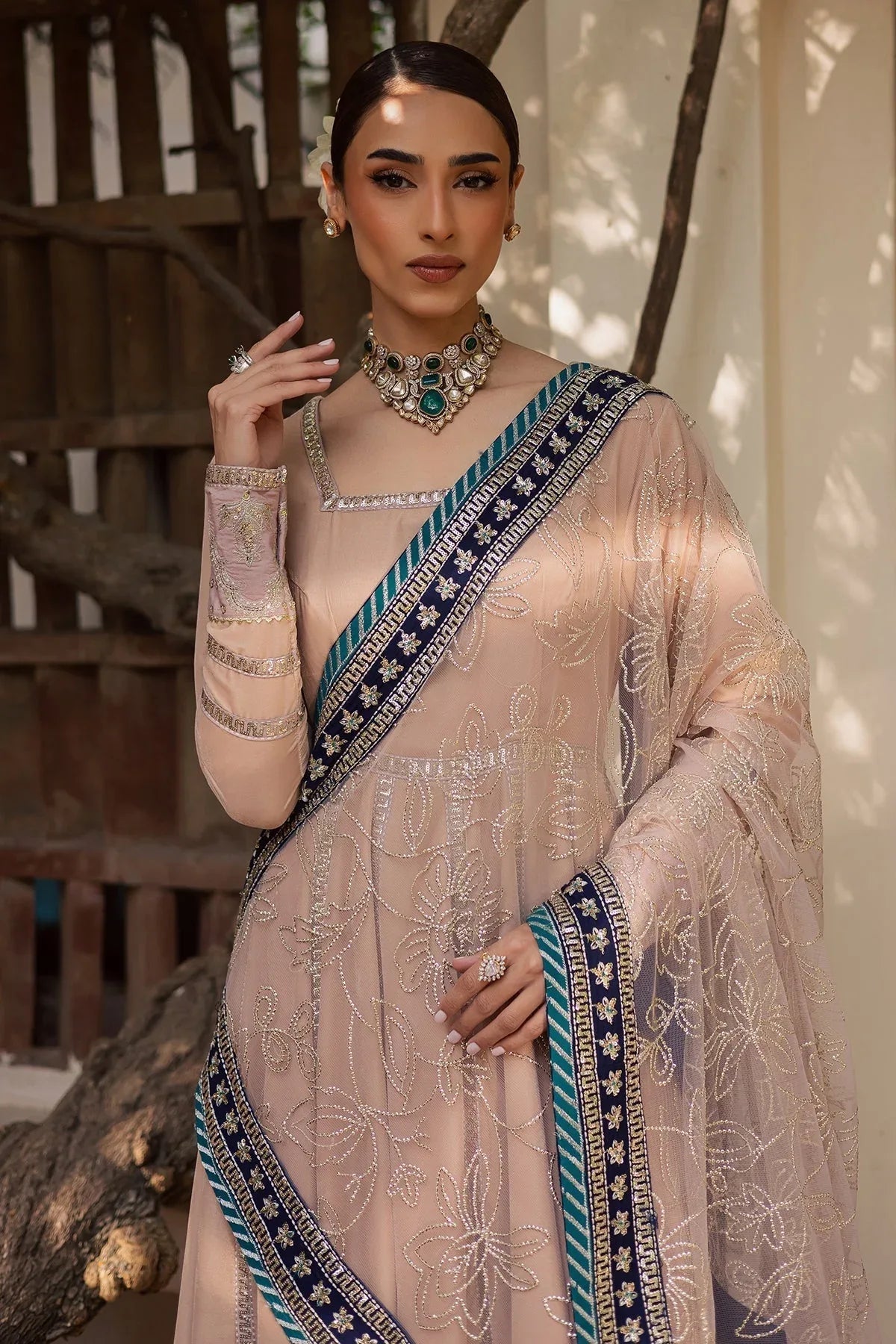Nureh | Maya Velvet | NW-117 - Aqsa Fabrics