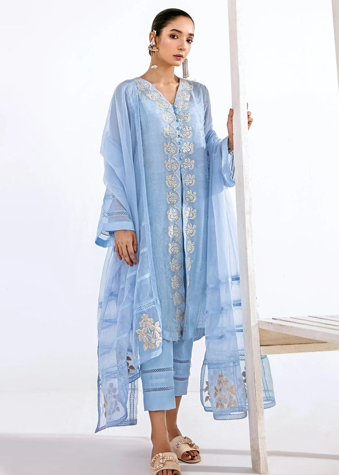 Saira Shakira | Luxury Pret | Iris - Aqsa Fabrics