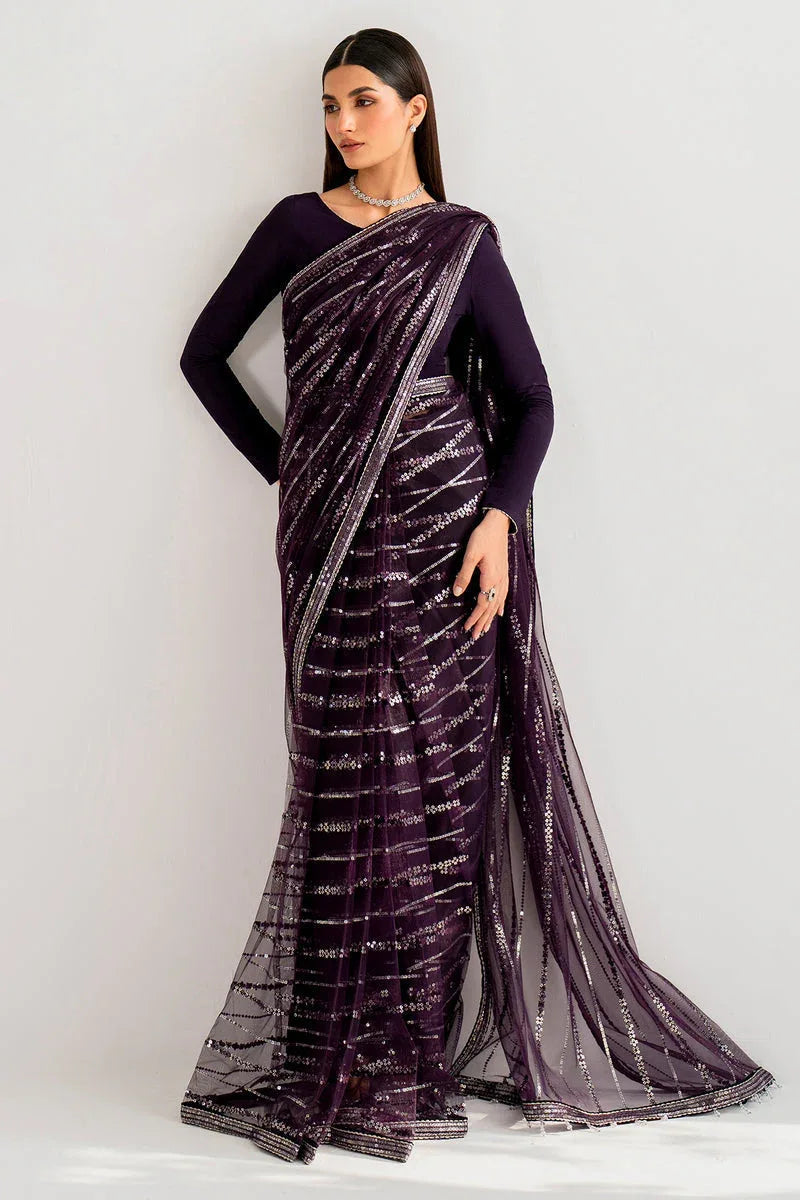 Jazmin | Formals Collection | Raw Silk UR-7026 - Aqsa Fabrics