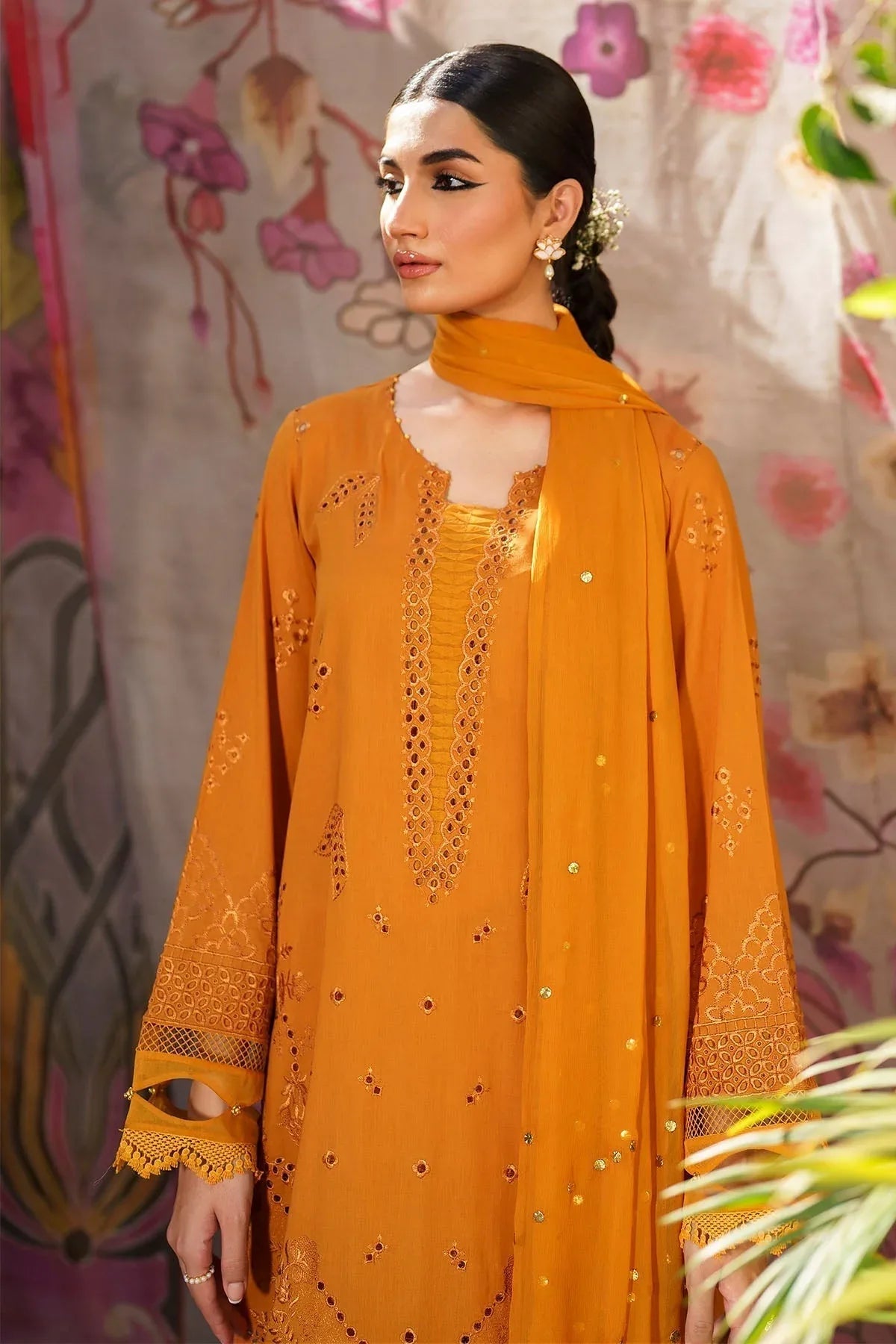 Nureh | Bazaar Lawn | NS-138 - Aqsa Fabrics
