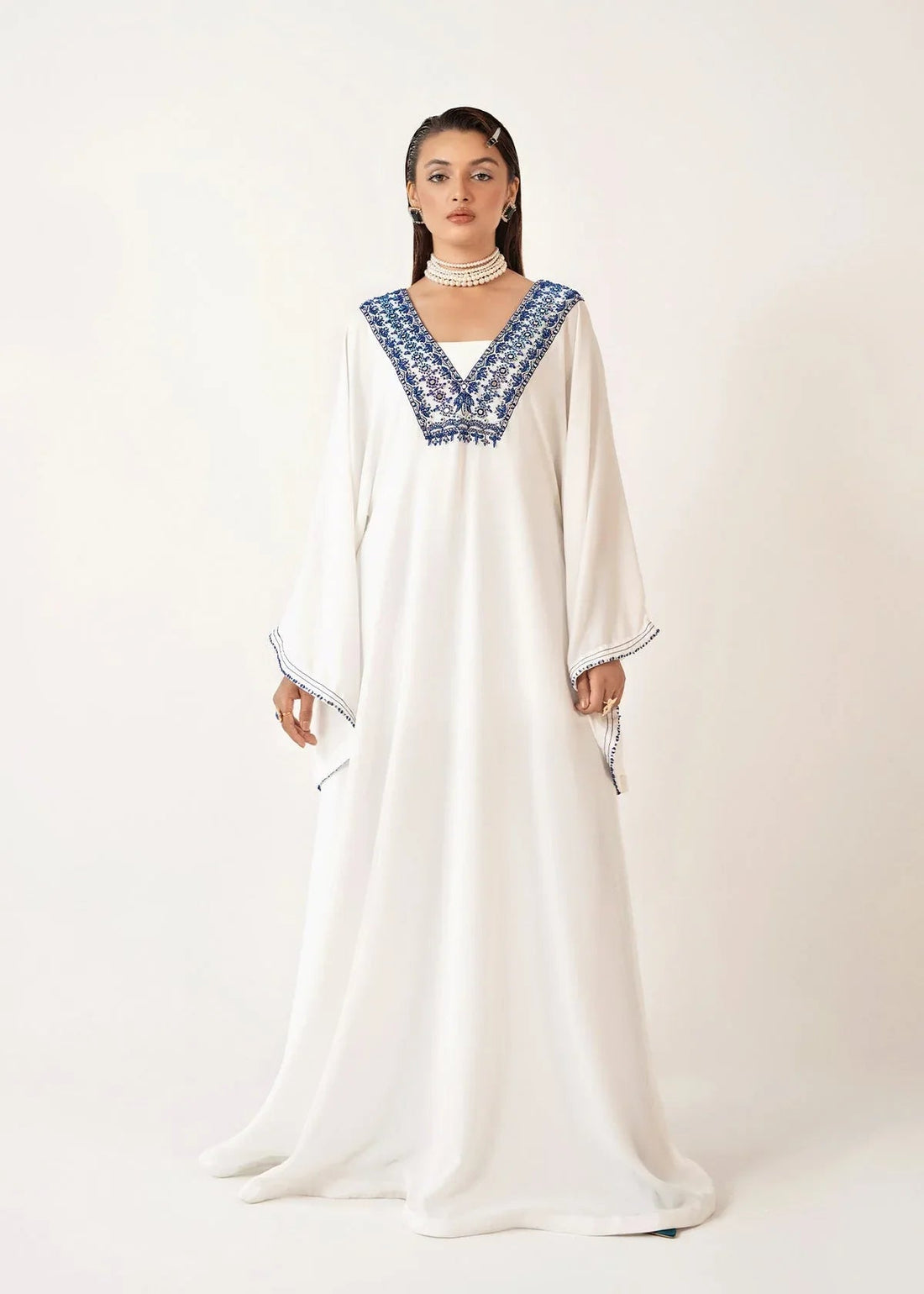 Dastoor | Euphoria Luxury Pret 24 | Marshmallow - Aqsa Fabrics