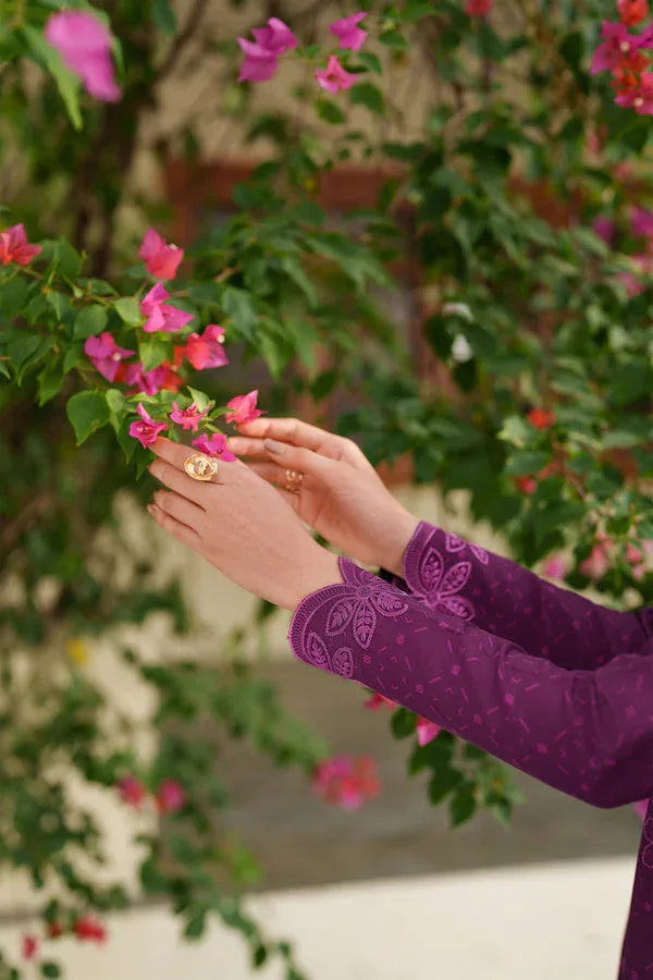 Farasha | Meline Premium Viscose 25 | Wild Plum - Aqsa Fabrics
