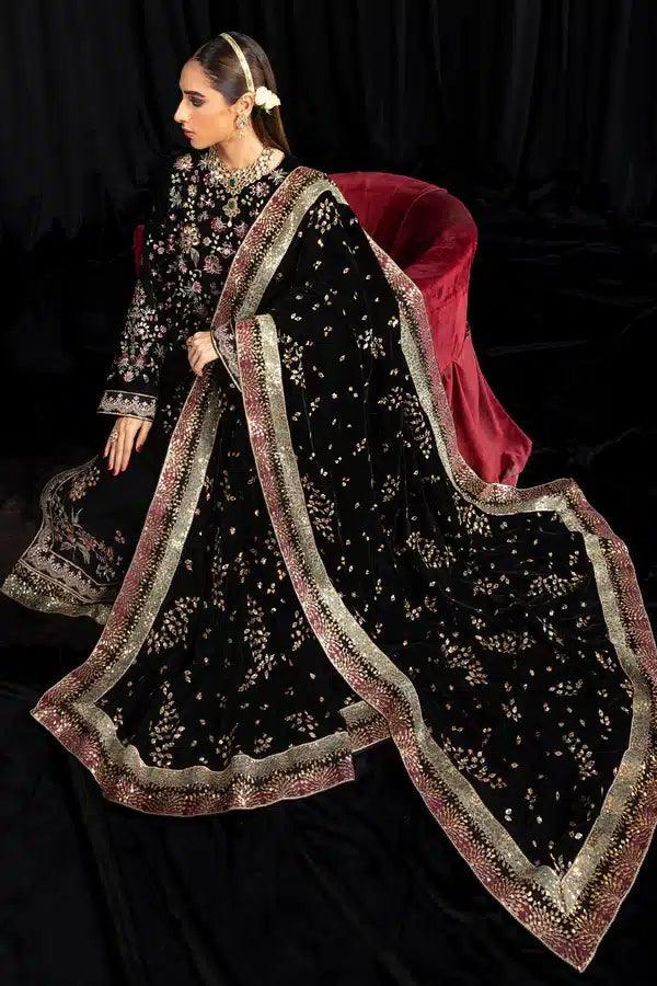 Nureh | Maya Velvet 23 | Kiyara - Aqsa Fabrics