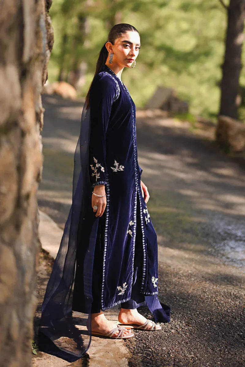 Hue Pret | Farasha Luxury Winter | Meliha - Aqsa Fabrics