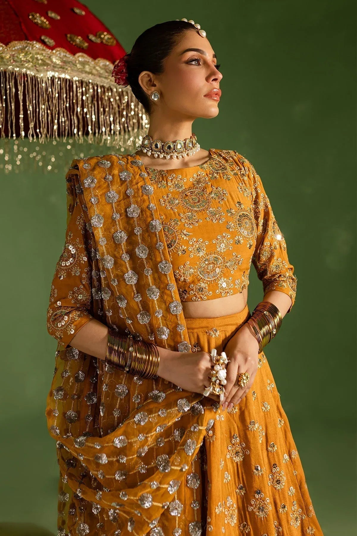 Nureh | Wedding Formals 24 |  FP-127 - Aqsa Fabrics