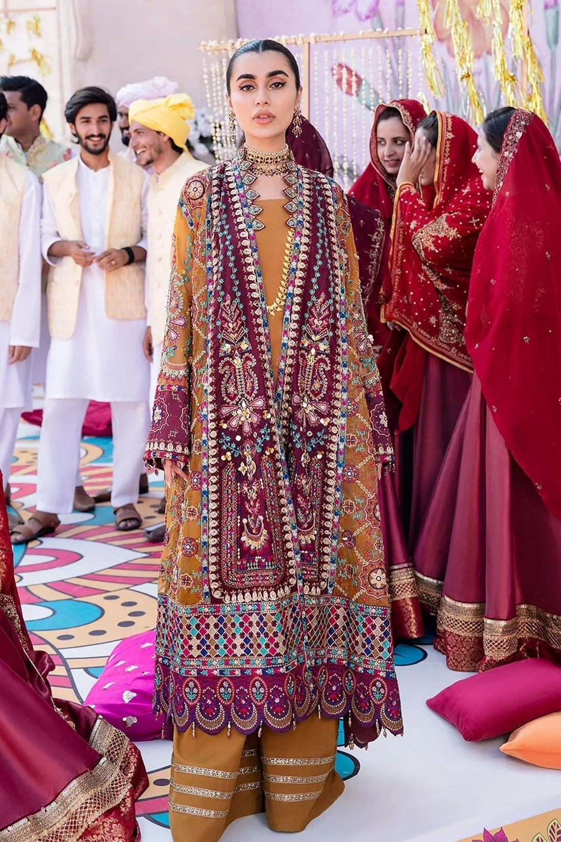 Nureh | Jhoomro Wedding Formals | Gulshan Shirt - Aqsa Fabrics