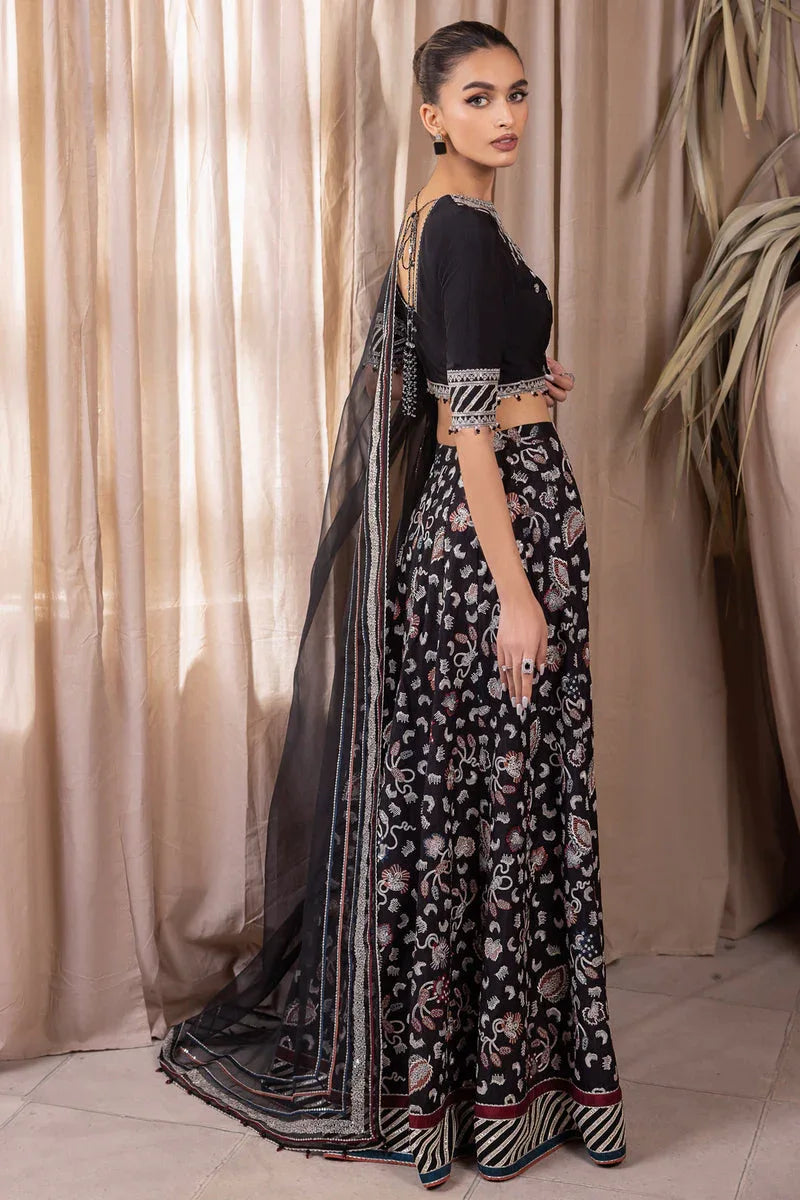Jazmin | Formals Collection | RAW SILK UR-7015 - Aqsa Fabrics