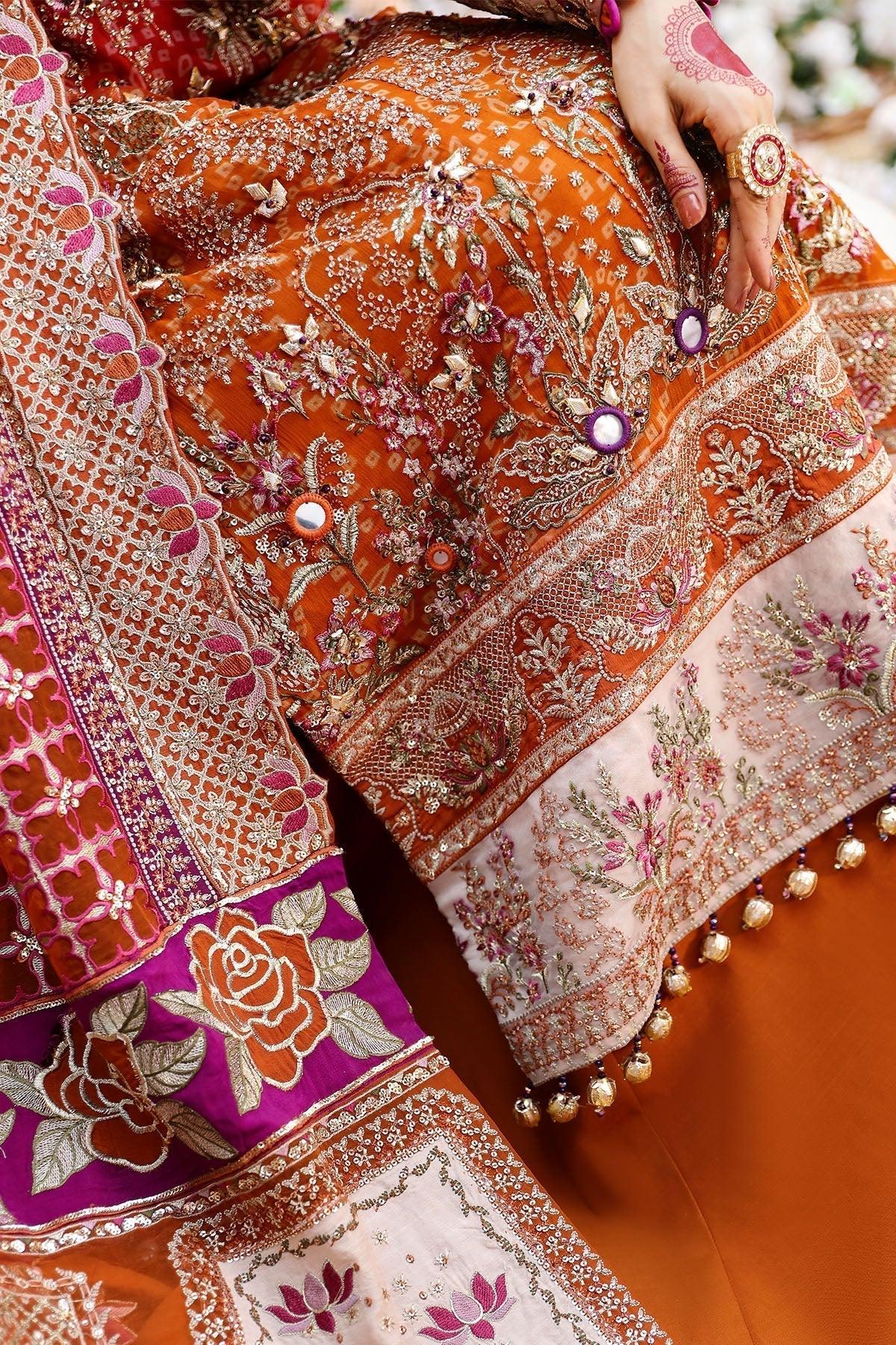Nureh | Jhoomro Wedding Formals | NL-66 BANO - Aqsa Fabrics