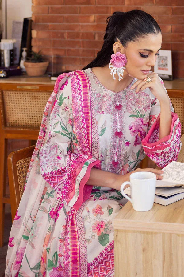 Nureh | Glam Girl Lawn | GL-11 - Aqsa Fabrics