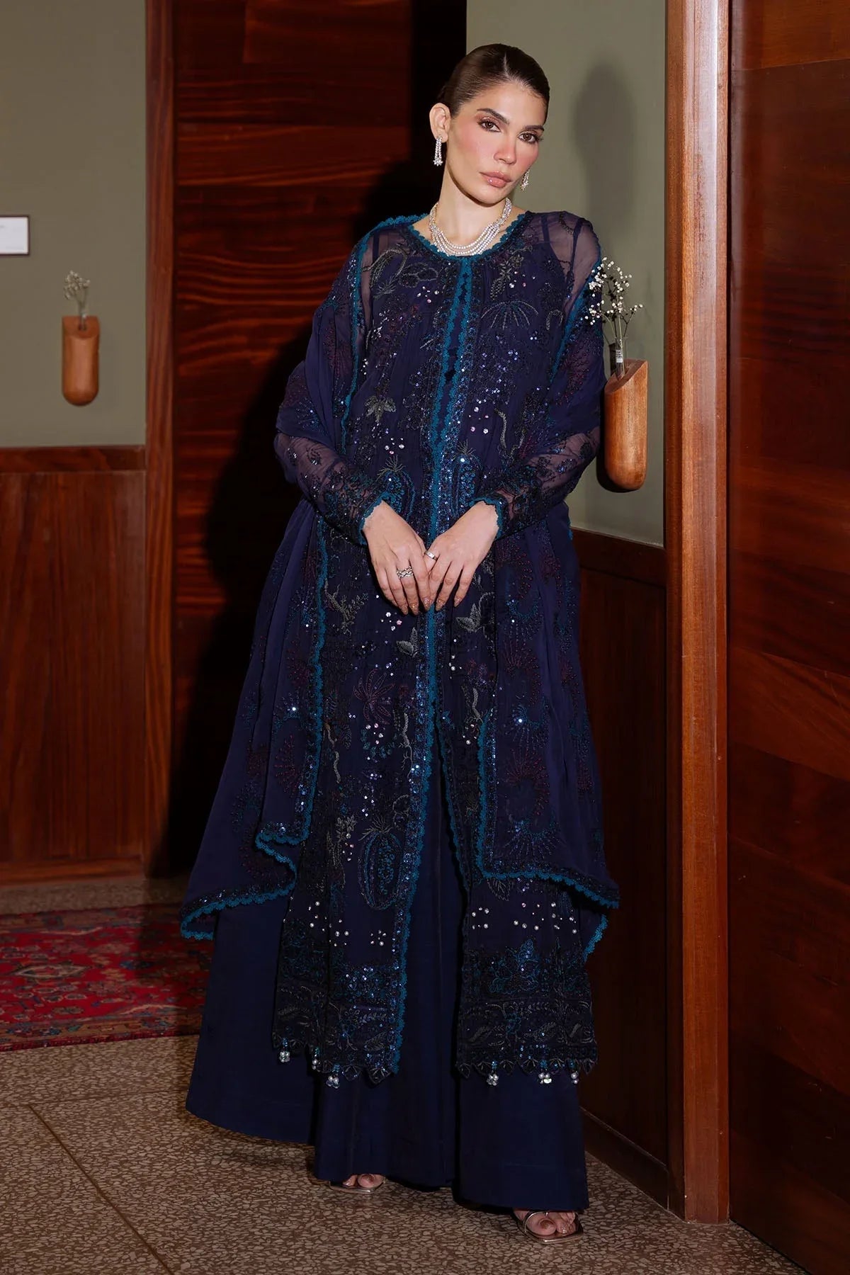 Nureh | Elaya Formals | NEL-87 - Aqsa Fabrics