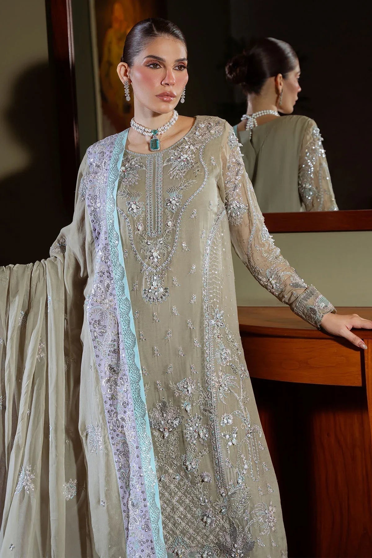 Nureh | Elaya Formals |NEL-88 - Aqsa Fabrics
