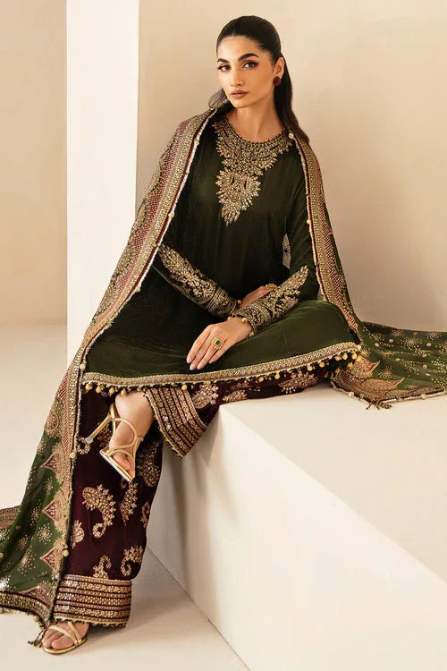 Jazmin | Velvet Edit 24 | VF-2029 - Aqsa Fabrics