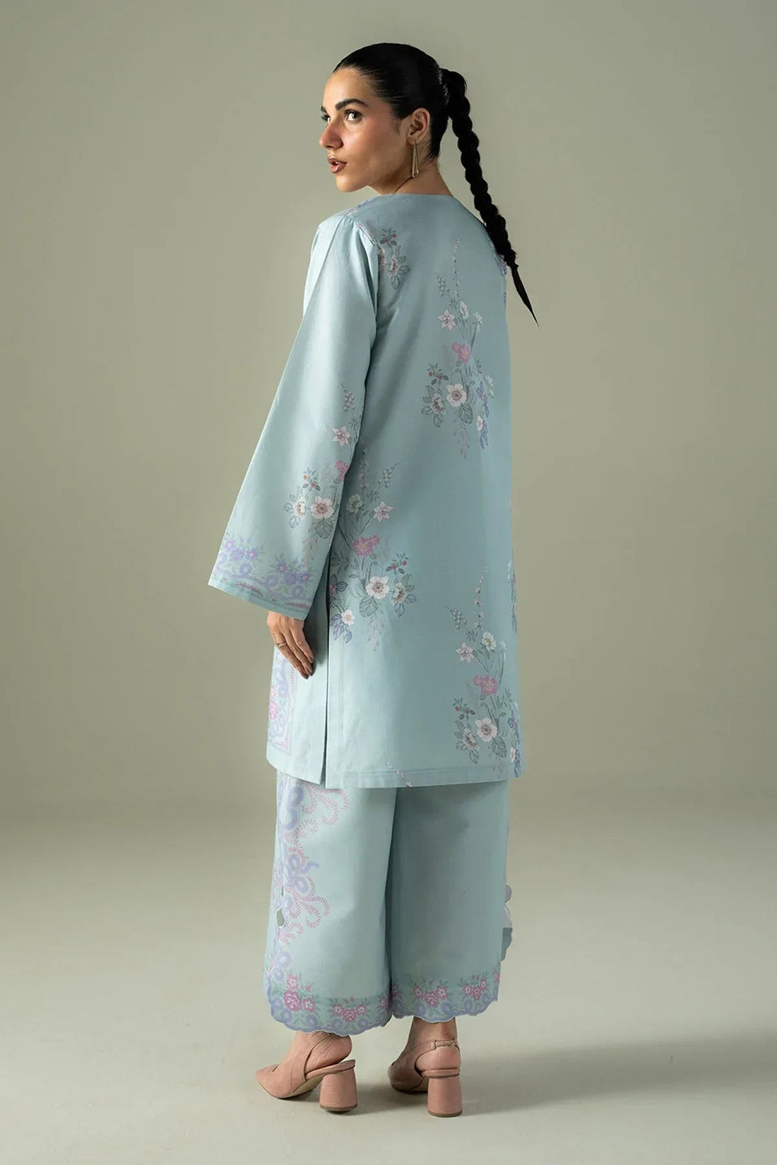 Afrozeh | Coords 25 | Misty - Aqsa Fabrics